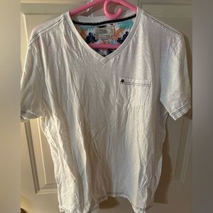 Free planet white tee